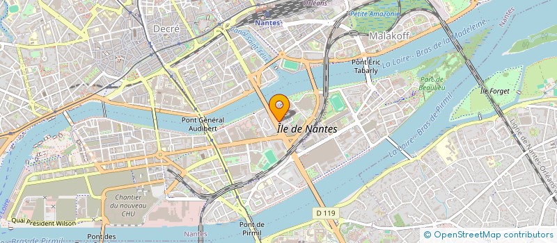 localisation de l'entreprise DIRECTION REGIONALE DE L'ENVIRONNEMENT DE L'AMENAGEMENT ET DU LOGEMENT PAYS DE LA LOIRE à NANTES