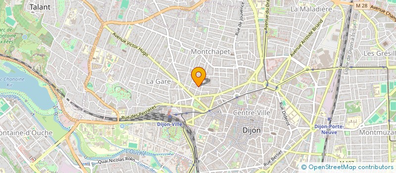 localisation de l'entreprise DIRECTION REGIONALE DES DOUANES DIJON à DIJON