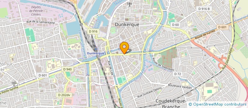 localisation de l'entreprise DIRECTION REGIONALE DES DOUANES DUNKERQUE à DUNKERQUE