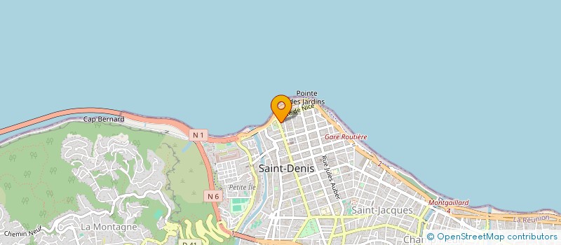 localisation de l'entreprise DIRECTION REGIONALE DES DOUANES LA REUNION à SAINT-DENIS