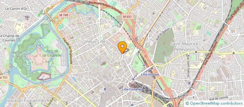 localisation de l'entreprise DIRECTION REGIONALE DES DOUANES LILLE à LILLE