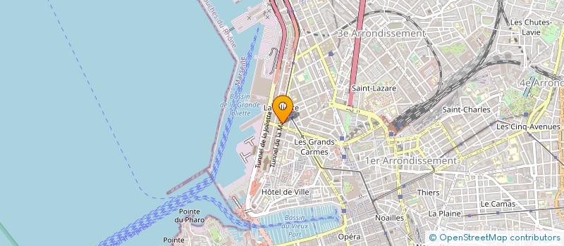 localisation de l'entreprise DIRECTION REGIONALE DES DOUANES MARSEILLE à MARSEILLE
