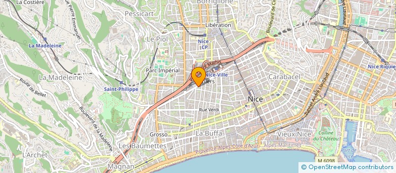 localisation de l'entreprise DIRECTION REGIONALE DES DOUANES NICE à NICE