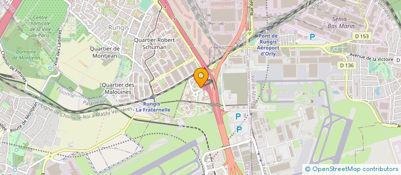 localisation de l'entreprise DIRECTION REGIONALE DES DOUANES ORLY à PARAY-VIEILLE-POSTE