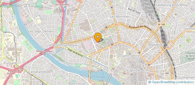 localisation de l'entreprise DIRECTION REGIONALE DES DOUANES TOULOUSE à TOULOUSE