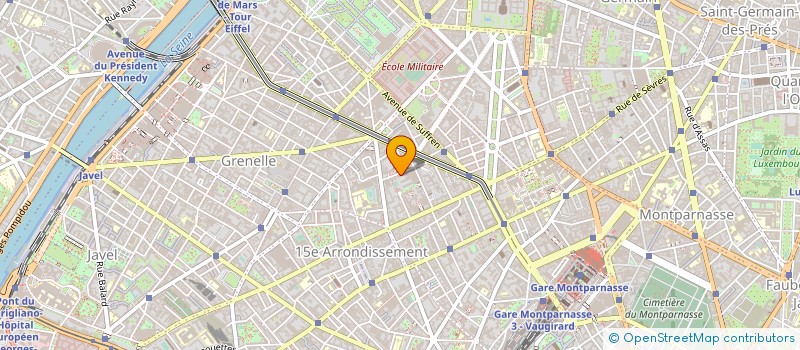 localisation de l'entreprise DIRECTION REGIONALE ET INTERDEPARTEMENTALE DE L'ENVIRONNEMENT, DE L'AMENAGEMENT ET DES TRANSPORTS D'ILE-DE-FRANCE à PARIS