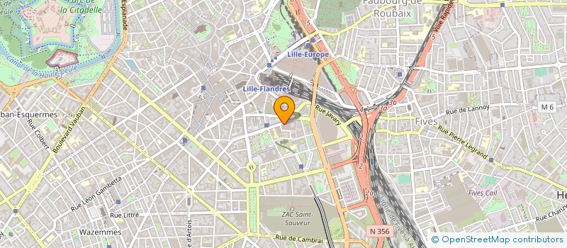 localisation de l'entreprise DIRECTION REGIONALE FINANCES PUBLIQUES HAUTS-DE-FRANCE ET DEPARTEMENT NORD à LILLE