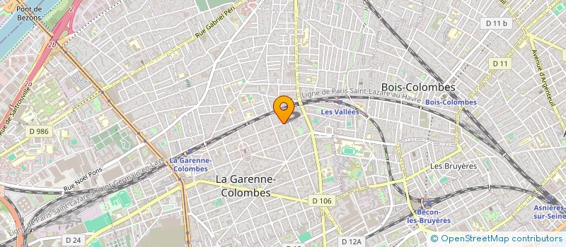 localisation de l'entreprise DIRECTION TERRITORIALE PROTECTION JUDICIAIRE JEUNESSE HAUTS DE SEINE  LA GARENNE-COLOMBES