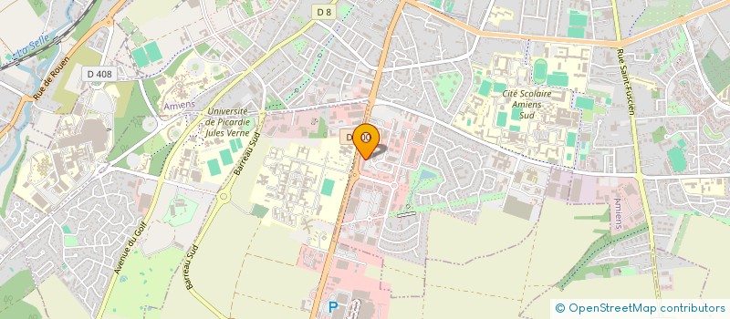 localisation de l'entreprise DIRECTION TERRITORIALE PROTECTION JUDICIAIRE JEUNESSE SOMME AISNE  AMIENS