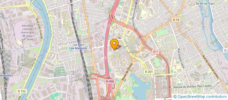 localisation de l'entreprise DIRECTION TERRITORIALE PROTECTION JUDICIAIRE JEUNESSE VAL DE MARNE  CRETEIL