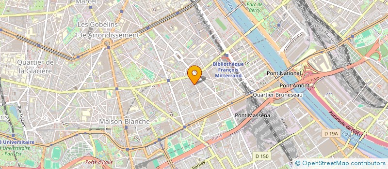 localisation de l'entreprise DIRECTION ZONALE AU RECRUTEMENT ET A LA FORMATION DE LA POLICE NATIONALE PARIS - ILE-DE-FRANCE à PARIS
