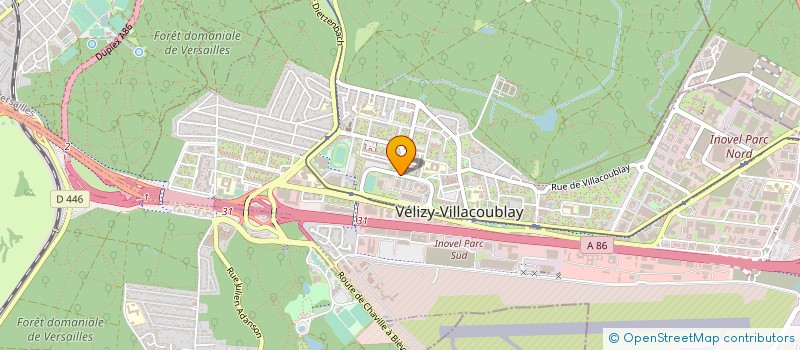 localisation de l'entreprise DIRECTION ZONALE DES COMPAGNIES REPUBLICAINES DE SECURITE PARIS à VELIZY-VILLACOUBLAY