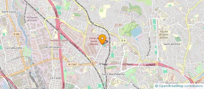 localisation de l'entreprise DIRECTION ZONALE DES COMPAGNIES REPUBLICAINES DE SECURITE SUD à MARSEILLE