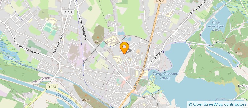 localisation de l'entreprise DIRECTISSIMO 59  CONDE-SUR-L'ESCAUT