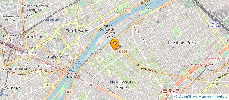 localisation de l'entreprise DIRECTIVES FORMATION à NEUILLY-SUR-SEINE