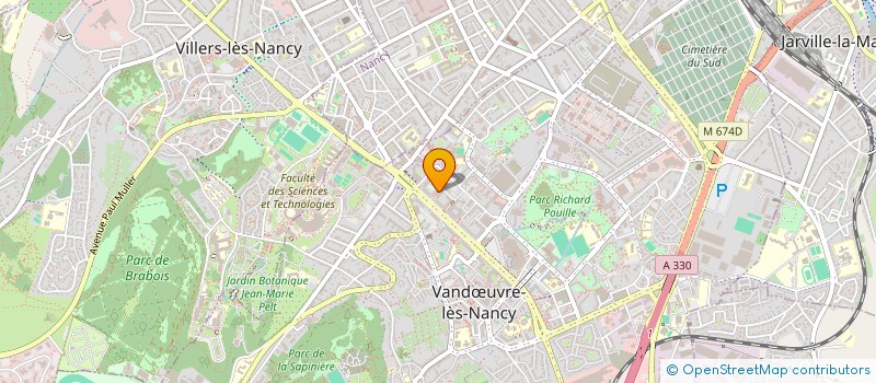 localisation de l'entreprise DIRECTO  VANDUVRE-LES-NANCY