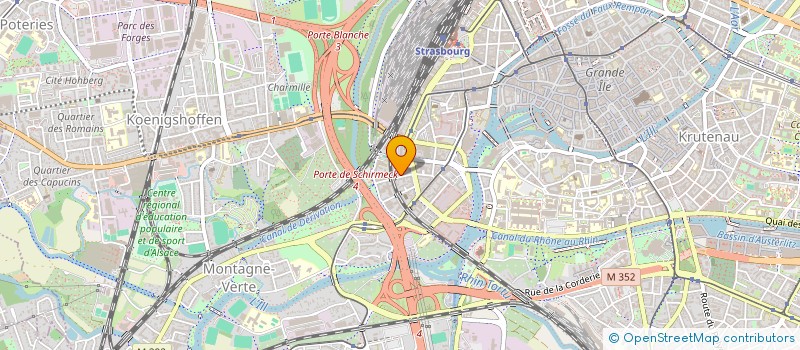 localisation de l'entreprise DIRECTO CINEMA à STRASBOURG