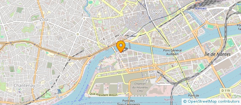 localisation de l'entreprise DIRECTOSANTE à NANTES