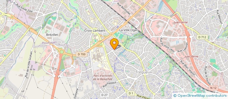 localisation de l'entreprise DIRECTVELO à SAINT-BRIEUC