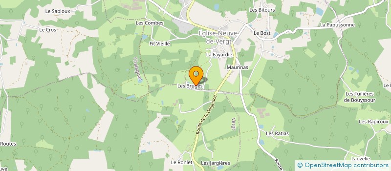 localisation de l'entreprise DIRELEK  SAINT-MAYME-DE-PEREYROL