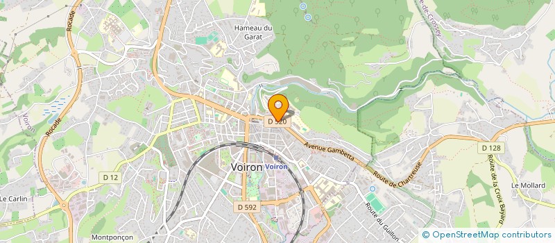 localisation de l'entreprise DIRHEIMER GILET à VOIRON