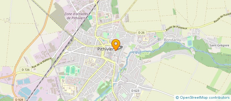 localisation de l'entreprise DIRIGEANTS ECONOMIQUES DU PITHIVERAIS à PITHIVIERS