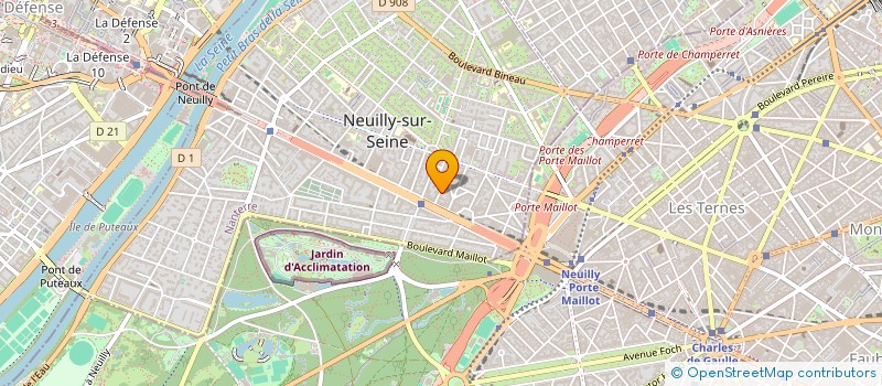 localisation de l'entreprise DIRIGEANTS & INVESTISSEURS à NEUILLY-SUR-SEINE