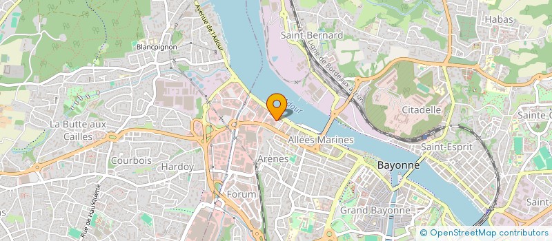 localisation de l'entreprise DIRIGER AU FEMININ à BAYONNE