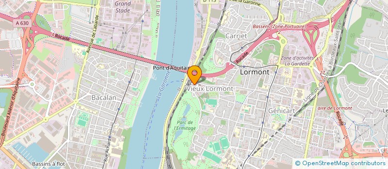 localisation de l'entreprise DIRIK'S  LORMONT