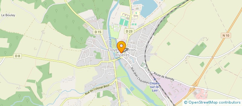 localisation de l'entreprise DIRIL N à CLOYES-LES-TROIS-RIVIERES
