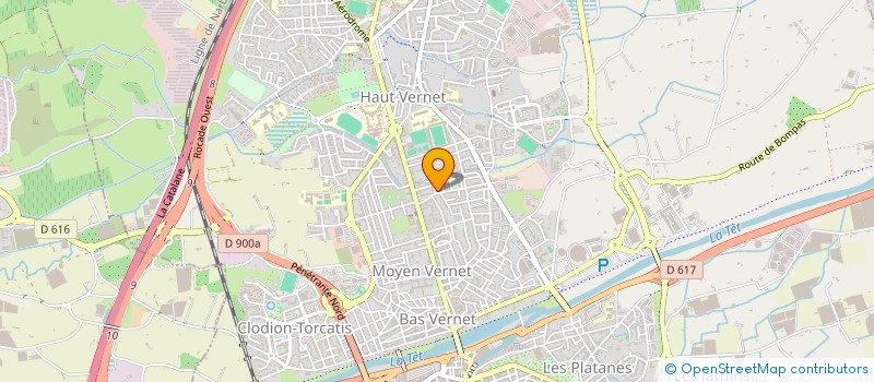 localisation de l'entreprise DIROMA à PERPIGNAN