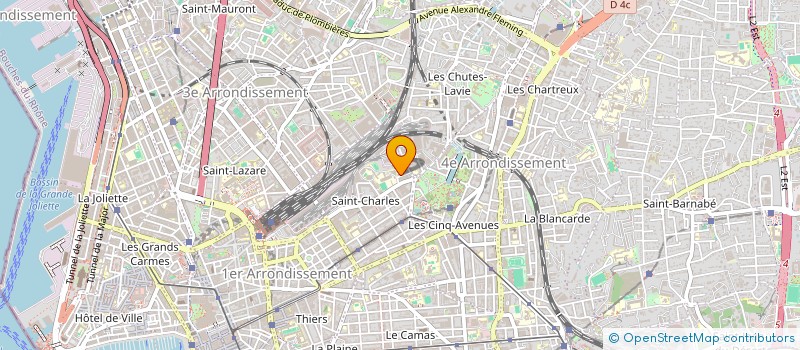 localisation de l'entreprise DIROMAN à MARSEILLE