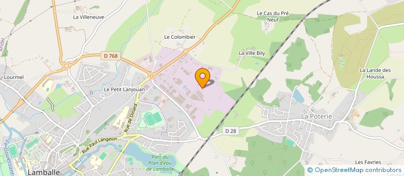 localisation de l'entreprise DIRREN  BREHAND