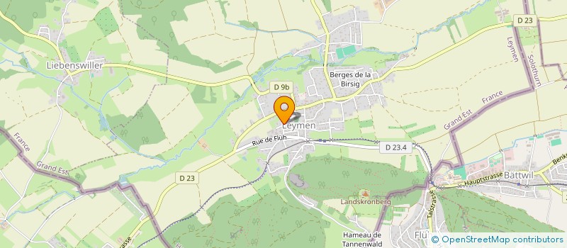 localisation de l'entreprise DIRRIG ET FILS à LEYMEN