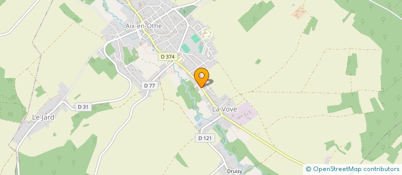 localisation de l'entreprise DIRSON à AIX-VILLEMAUR-PALIS