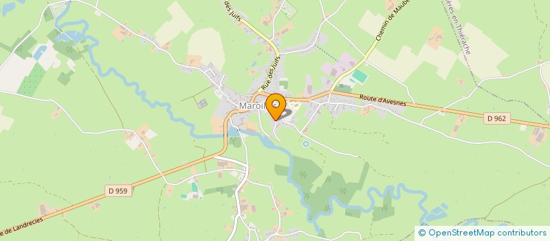 localisation de l'entreprise DIRSON MICHEL ET JACQUES  MAROILLES