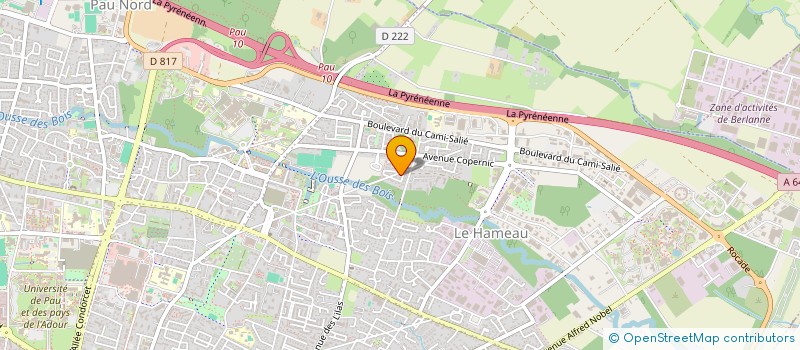 localisation de l'entreprise DIRTY DEEDS à PAU