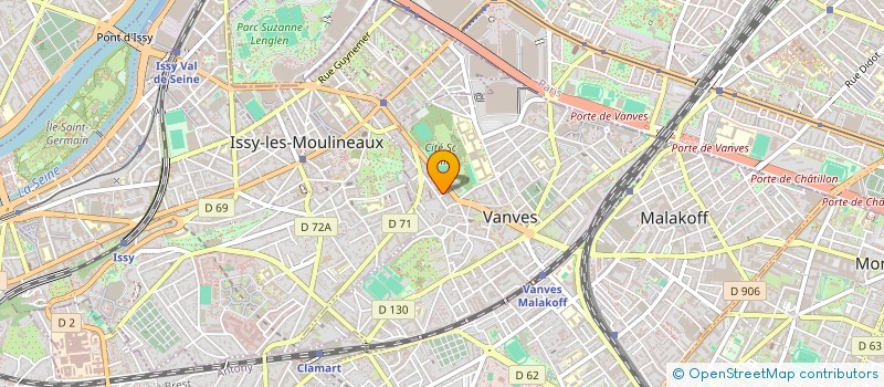 localisation de l'entreprise DIRTY MEDIA à VANVES