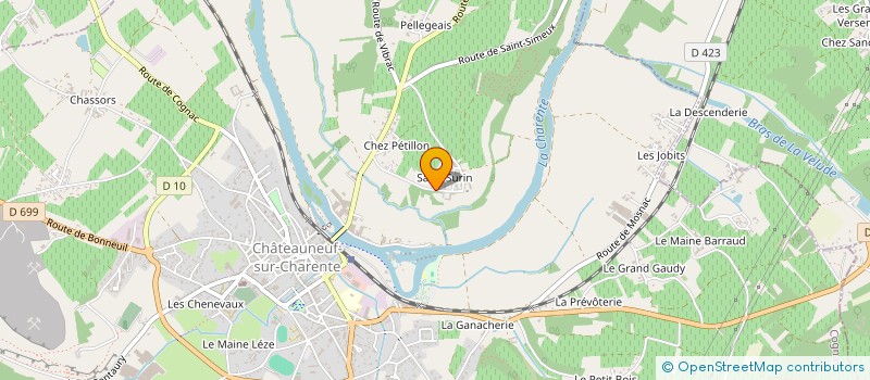 localisation de l'entreprise DIRTY SHADES à CHATEAUNEUF-SUR-CHARENTE