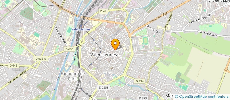 localisation de l'entreprise DIS CONSULTING  VALENCIENNES