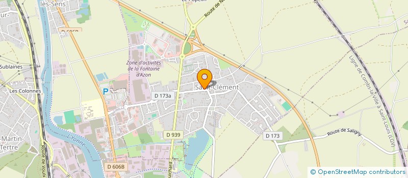 localisation de l'entreprise DIS EN PLUS à SAINT-CLEMENT