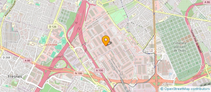 localisation de l'entreprise DIS-F&L (DISTRIBUTION DE FRUITS ET LEGUMES)  CHEVILLY-LARUE