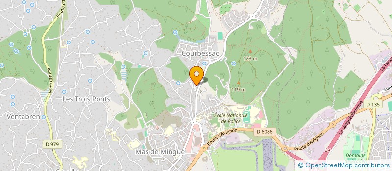 localisation de l'entreprise DIS INFORMATIQUE SERVICE à NIMES