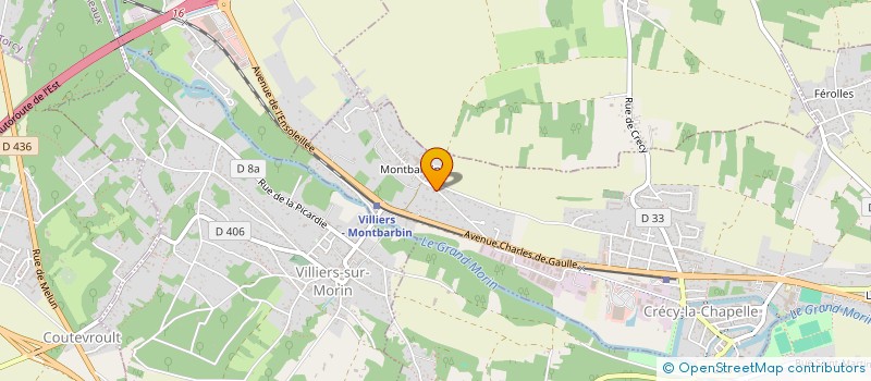 localisation de l'entreprise DIS-TRIMATIC  CRECY-LA-CHAPELLE