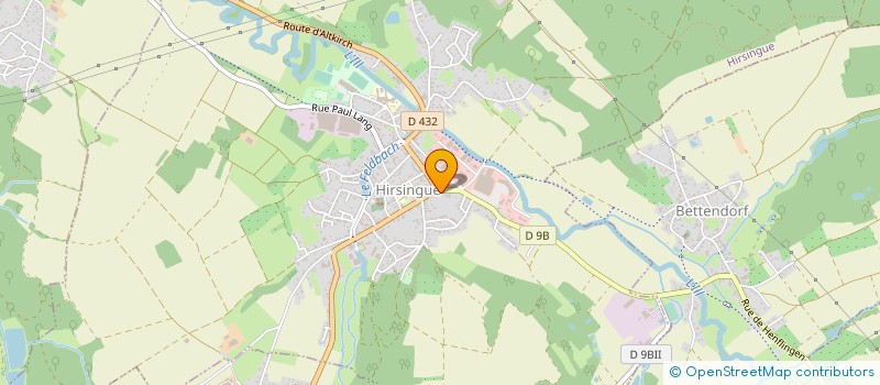 localisation de l'entreprise DIS VIN  HIRSINGUE