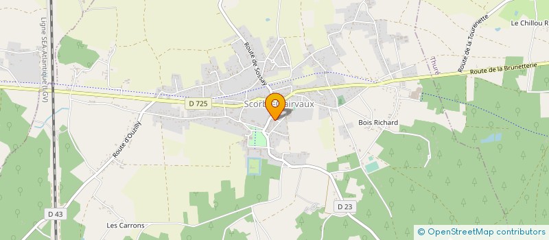 localisation de l'entreprise DIS VOIR EDITION - PRODUCTION  SCORBE-CLAIRVAUX