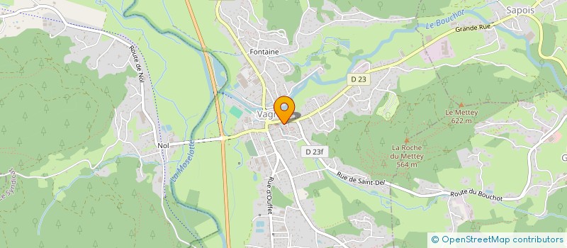 localisation de l'entreprise DISA VINISI  VAGNEY