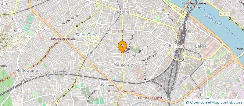 localisation de l'entreprise DISADIS à BORDEAUX