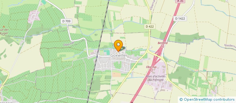 localisation de l'entreprise DISANT AUTOMATISMES  GOXWILLER