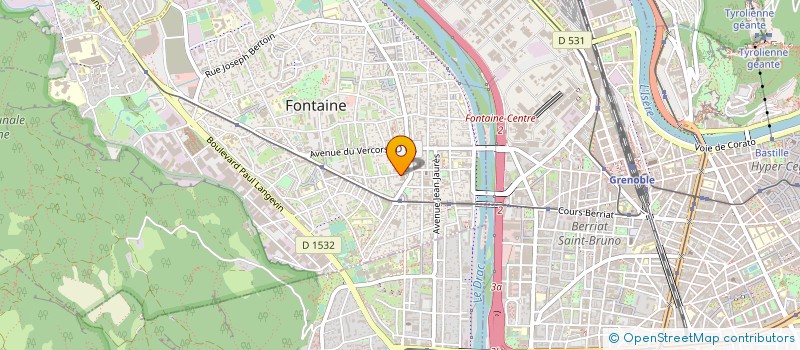 localisation de l'entreprise DISARBAT  FONTAINE